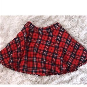 Plaid skirt